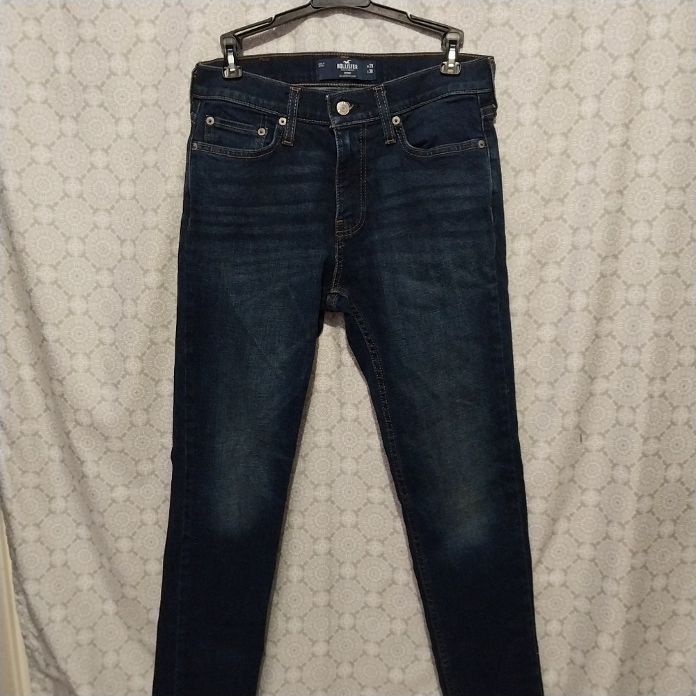 Hollister Epic Flex Womens Dark Was Skinny Jeans